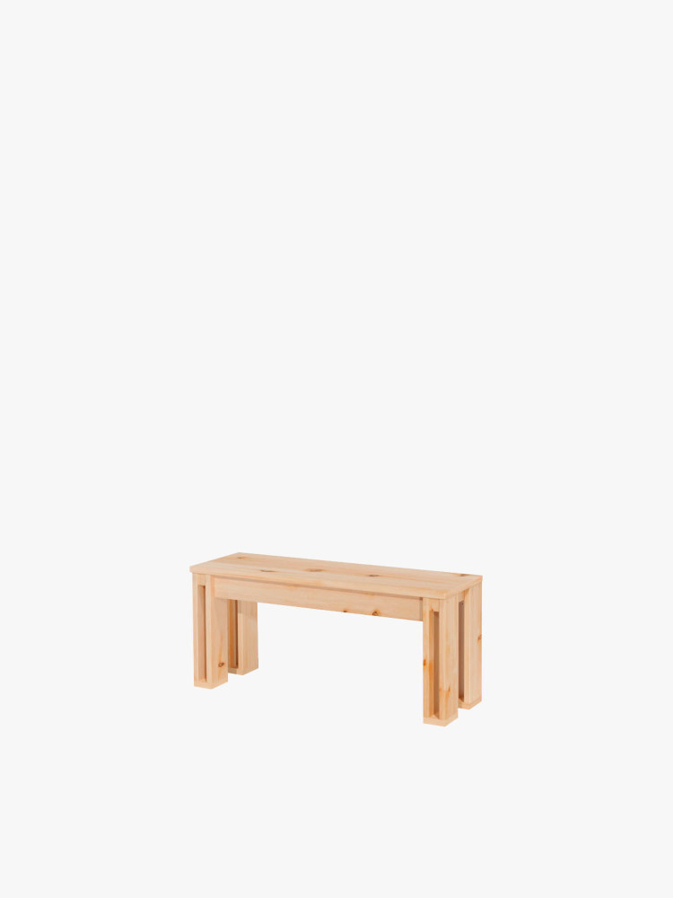 ARINA banco de madera 100x33